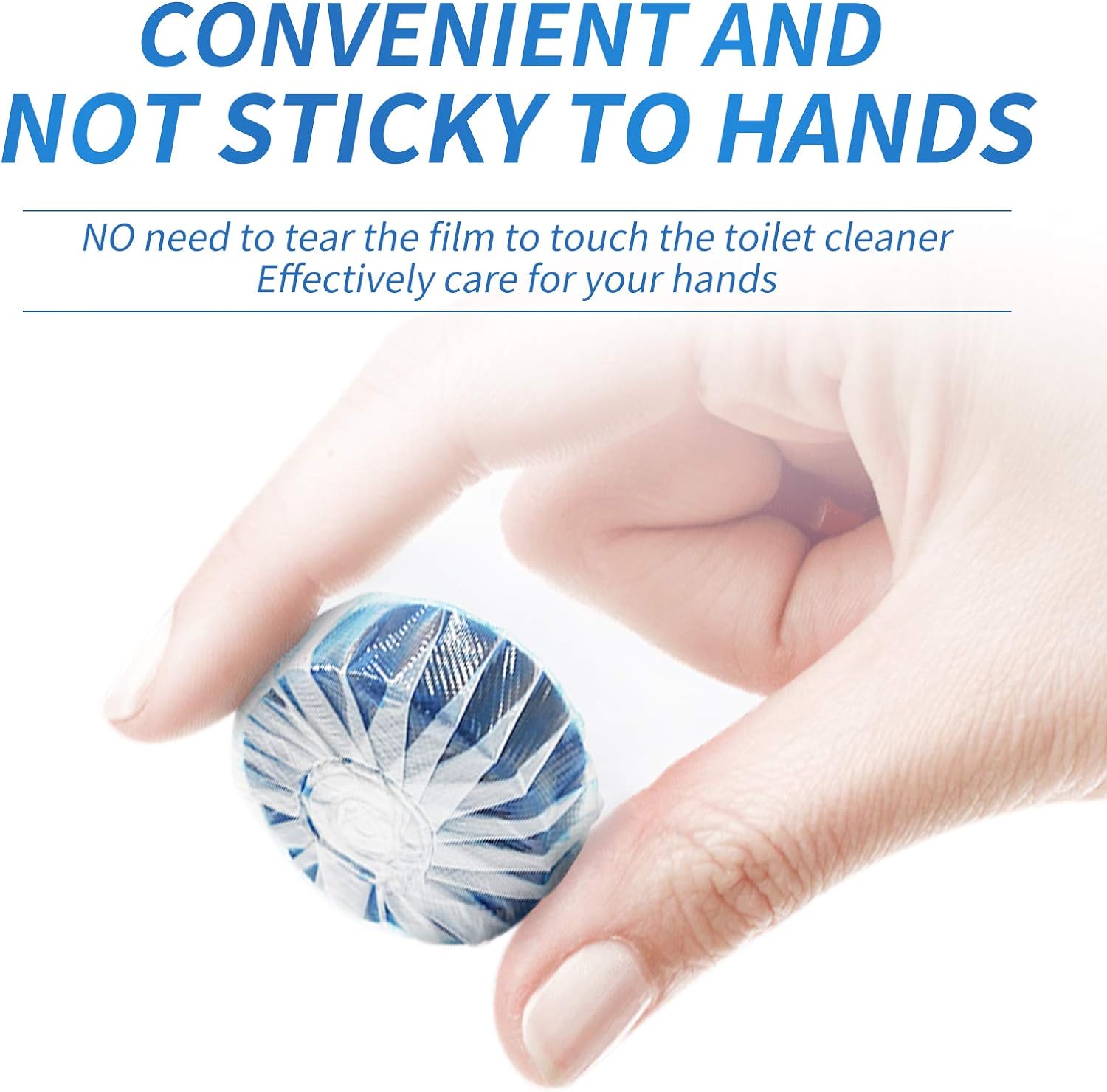 Vacplus Automatic Toilet Bowl Cleaner Tablets, Bathroom Toilet Tank Cleaner (12 PACK), VA-T165