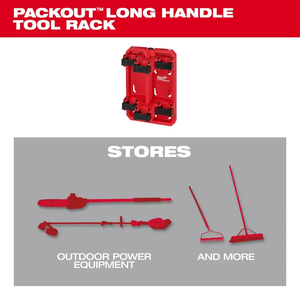 Milwaukee 48-22-84LTH Shop PACKOUT Heavy Duty Long Tool Holder Kit