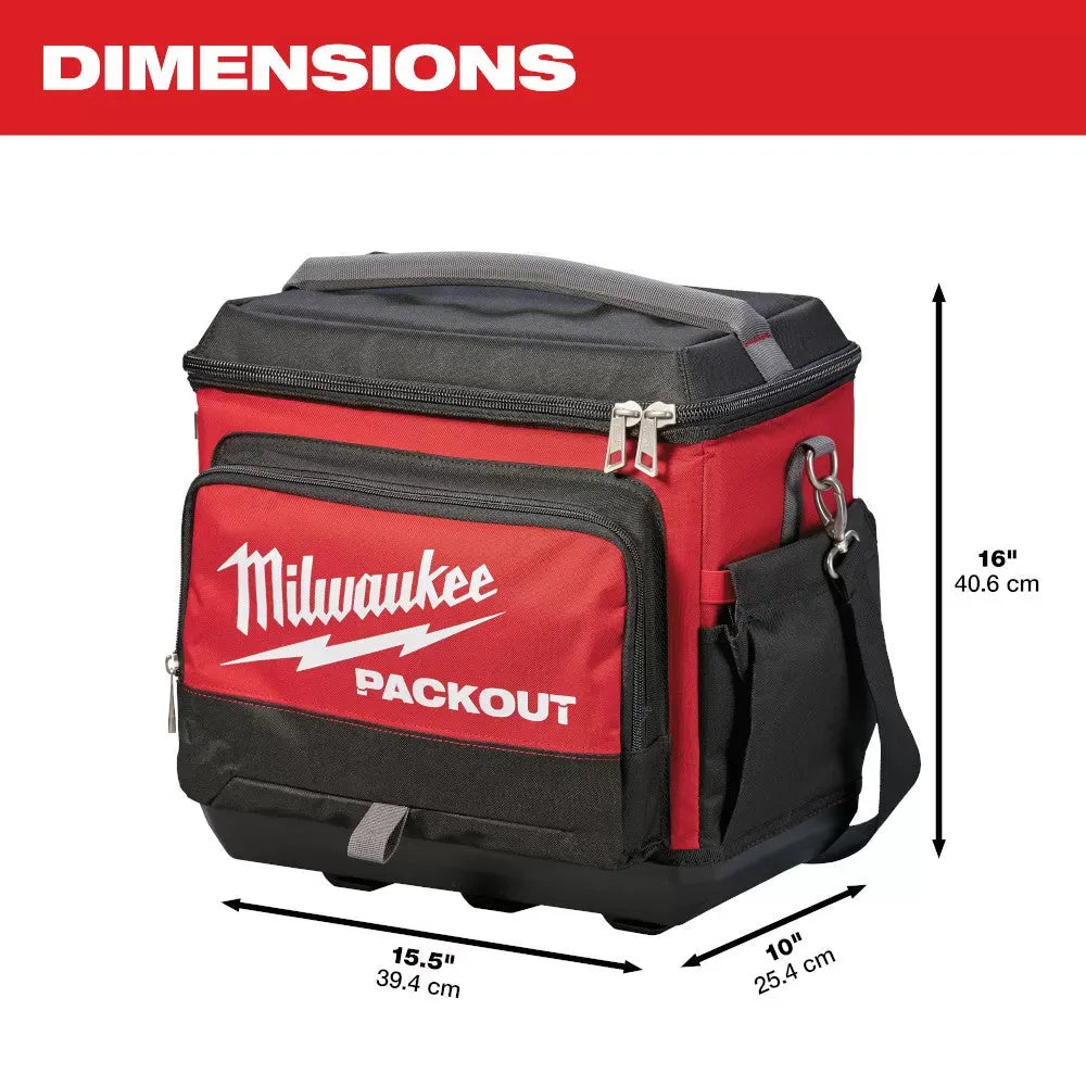 Milwaukee 48-22-8302 5-Pocket Tear-Resistant PACKOUT Modular Storage Cooler