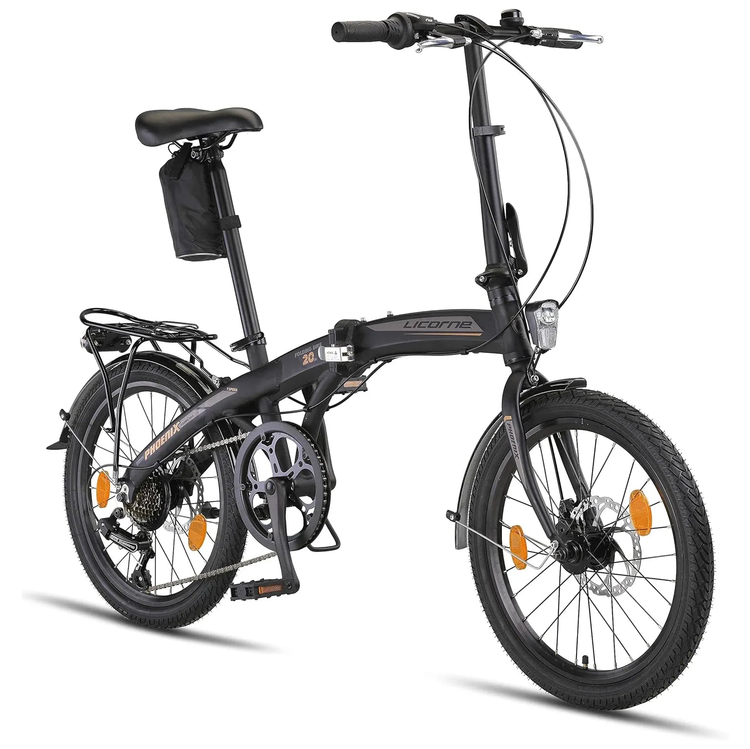 ✨Licorne Bike Phoenix 2D, 20 Inch Aluminium Folding Bike