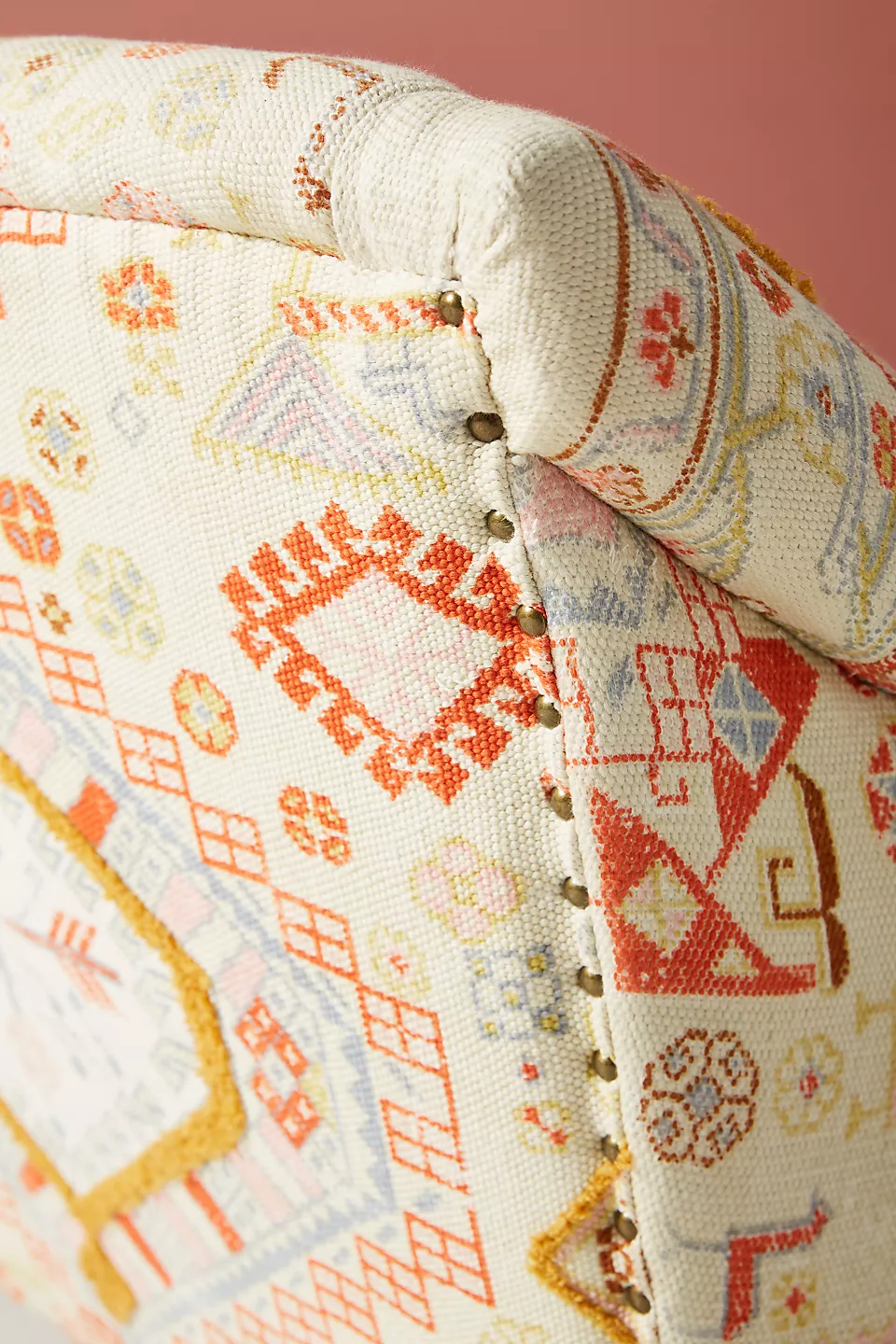 Rug-Printed Sally Accent Chair