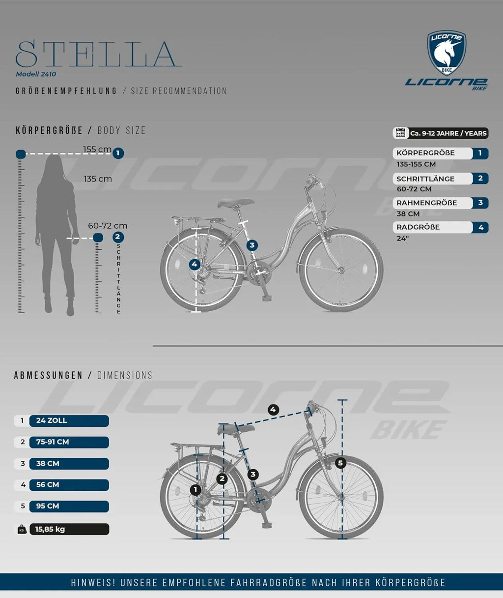 Licorne Bike Stella Premium City Bike
