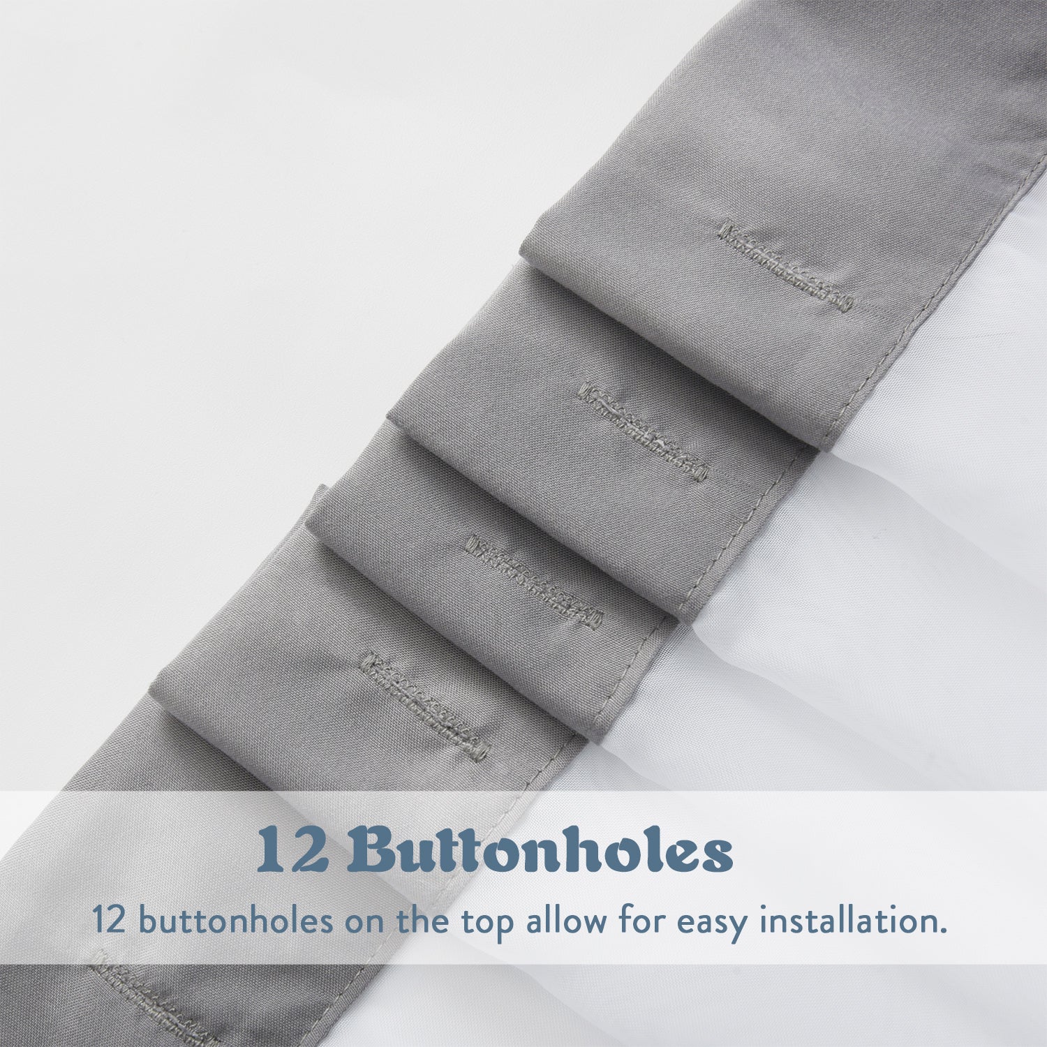 HIG Farmhouse Shower Curtain with Waterproof Detachable Liner, Boho Decorative Bathroom Curtain with Butterfly Flowers, Vintage Fabric Shower Curtain with See Through Window, 72" x 72"