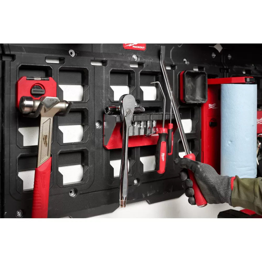 Milwaukee 48-22-8346 PACKOUT Magnetic Wall Mounted Rack