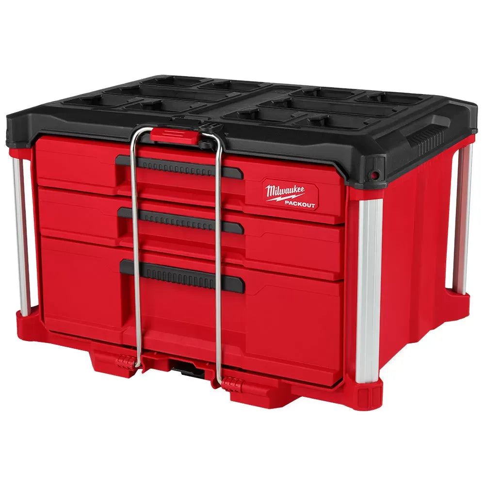 Milwaukee Pre-Sale Pre-Sale 48-22-8447 PACKOUT Multi-Depth 3-Drawer Tool Box